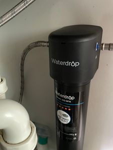 Waterdrop 10UA Wasserfiltersystem Für Untertisch, Direkt mit Küchenhahn Verbinden, 30.000 Liter Hohe Chlor-Reduktionskapazität Kunden-Foto 3