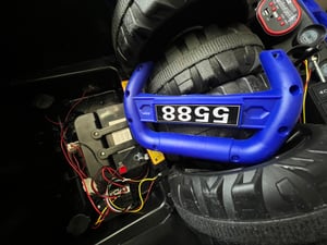 Elektro-Kinderbuggy  12V – 4x38W, mit Schaukelfunktion, Musik & LED Kunden-Foto 1