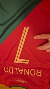 Domowy zestaw koszulek piłkarskich Portugal Ronaldo - dla dzieci i dorosłych - 140 Zdjęcie produktu od klienta nr 5