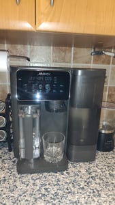 JIMMY R9, Aufsatz-Wasserfilter, 5 l, Schwarz, Transparent Kunden-Foto 1