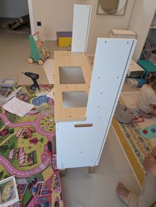 XXL-Holzküche für Kinder – mit LED, Zubehör & interaktiven Elementen Kunden-Foto 33