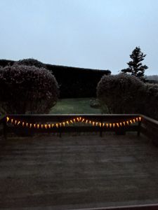 LED Eiszapfen Lichterkette warmweiß Innen/Außen Kunden-Foto 1