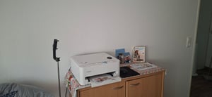 Canon PIXMA TS4150i, Tintenstrahl, Farbdruck, 1200 x 1200 DPI, A4, Direktdruck, Weiß Kunden-Foto 1