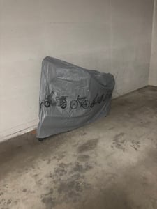 2 Stk. Fahrradgarage Abdeckplane Fahrradhaube Wasserdicht, Wetterfest, 200x110 cm Kunden-Foto 2
