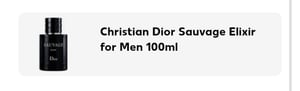 Dior Sauvage Elixir Eau de Parfum 100ml Foto del cliente 1