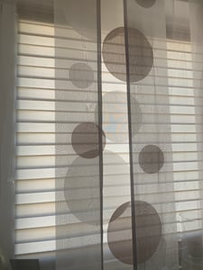 Estika Doppelrollo Klemmfix - 130 x 150 cm - Taupe - Duo Rollo ohne Bohren Kunden-Foto 1