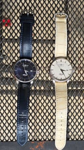 ZEPPELIN 8460-3 Uhr Herrenuhr Lederarmband Datum blau Kunden-Foto 1