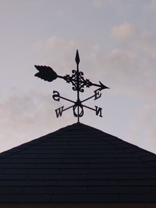 SvenskaV Wetterfahne Hexe klein in schwarz Kunden-Foto 1
