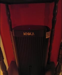 7MAGIC Luftentfeuchter 2800ML, Luftentfeuchter Elektrisch, 7 Farbiges Licht, Tragbar, Ultra Leise, Luftentfeuchter für Schlafzimmer, Schwarz Kunden-Foto 2