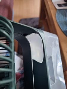 4 in 1 Tragbare Klimaanlagen,Ventilator,3 Geschwindigkeiten,5 Sprüharten,Timer,Luftbefeuchter mit 600ml-Wassertank,USB-Ladefunktion Luftkühler,leiser Kunden-Foto 5