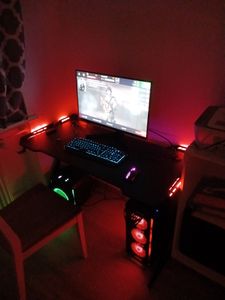 KRAFTPC Gaming PC Komplett-Set AMD Ryzen9 5950X - GeForce RTX5060 Ti 16GB - 1TB M.2  SSD - 64GB RAM - Win11 - 27" TFT - Tastatur/Maus - Gamer Pc Kunden-Foto 1