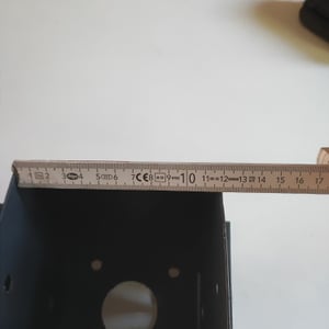 GeZu Impex Aufschraubbodenhülse 81 x 150 mm Feuerverzinkt Pfostenhülse Aufschraubhülse Kunden-Foto 2