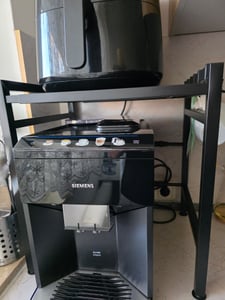 Küchenregale, Ausziehbarer Mikrowellenständer mit 6 Haken, 40-64cm ausziehbarer Mikrowellen Regal, Gewürzregal, Mikrowellenhalterung, Organizer mit 6 Haken, bis 30kg, Schwarz Kunden-Foto 5