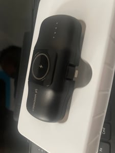Wozinsky WF16-YLS, 5000 mAh, Draadloos opladen, 15 W, Zwart Klantenfoto 1