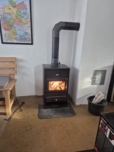 Kaminofen, Holzofen mit Backofen Prity, Modell FG, Leistung 14.2kW Kunden-Foto 1