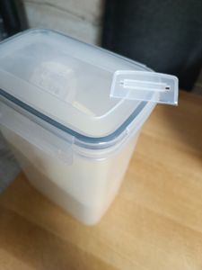 24-tlg Vorratsdosen mit Deckel, Aufbewahrungsbox für Lebensmittel,, Vorratsdose Aufbewahrung, 100% Plastik Kunden-Foto 1