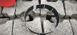 confezione da 2 sgabelli pieghevoli portatili, leggeri ma robusti, con una capacità di carico di 150 kg, sgabello retrattile in plastica, sedia da campeggio - F2OLDYSEAT Foto del cliente 10