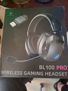 Gaming Headset, Bluetooth 5.2 Wireless Gaming Kopfhörer mit abnehmbarem und flexiblem Mikrofon zur Geräuschunterdrückung, 2.4GHz Gaming Headset mit 3D Kunden-Foto 1