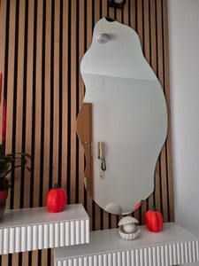 Moderner Wandspiegel - Für Schlafzimmer Wohnzimmer - Modern - Lang - Loft - 50 cm x 100 cm Kunden-Foto 1