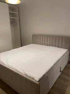 Masseno Boxspringbett ARION 160x200 cm Komplett-Set mit Bonell Matratze und Topper, Polsterbett mit Bettkästen -Braun, KRONOS 06 Kunden-Foto 22