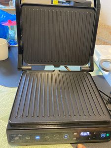 Olvy Kontaktgrill, 2000W, Elektrogrill Sandwichmaker, 5 Programme, Paninimaker, Grilltoaster indoor Grill, PFAS-freie Platten, Tisch Grill Kunden-Foto 1