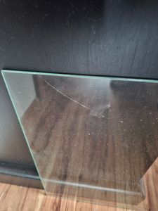 VCM Glasvitrine hängend | Vitrine Glas mit ESG-Sicherheitsglas | Maße: H. 60 x B. 80 x T. 10 cm | Hängevitrine Glas | Modern und platzsparend | Glas Vitrinenschrank - Mandosa XXL Kunden-Foto 1