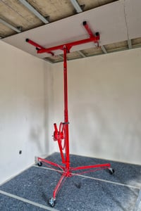 Ikodm Platenlifter, paneellif, platenlift. Montagehulp XXL, inklapbaar. Geschikt voor verschillende panelen, gipsplaten Klantenfoto 1