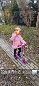 Apollo City Scooter SkyRacer - Berryred Kunden-Foto 1