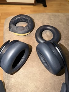 Mäkké vysoko elastické zvukovo odolné náhradné vankúšiky pre slúchadlá PS5 Wireless Pulse 3D Fotografia od zákazníka č. 1