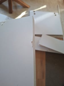 Waschmaschinenschrank Vicco Viktor Weiß/Artisan 68 x 88.2 cm 2 Teile mit Regal, Model 58029 Kunden-Foto 5