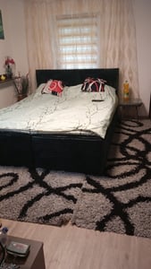 Masseno Boxspringbett ARION 160x200 cm Komplett-Set mit Bonell Matratze und Topper, Polsterbett mit Bettkästen -Braun, KRONOS 06 Kunden-Foto 4