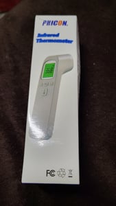 Infrarot Thermometer Digital, Kontaktloses Stirnthermometer, Fieberthermometer mit Alarm, 0.1℃ Genauigkeit für Kinder, Erwachsene, Küche, Haushalt Kunden-Foto 1