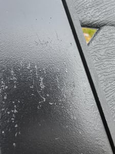 Gartenbank Venera Metall Sitzbank Schwarz für Terrasse und überdachten Außenbereich Kunden-Foto 5