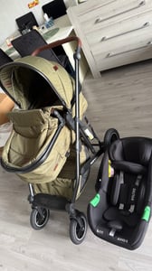 Daliya® FLEXI-PRO M 3in1 Kinderwagen & Buggy mit i-Size Babyschale, Memory-Knöpfe, Kinderwagen mit Auto-Babyschale, Leicht, Großer Einkaufskorb Kunden-Foto 2