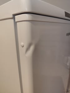 Exquisit Gefrierschrank GS5111-330E weiss | 63 l Nutzinhalt | 4-Sterne-Gefrieren | Gefrierschubladen | Türanschlag wechselbar | Glasablagen Kunden-Foto 3