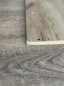 DORA Waschmaschinenschrank 130 cm breit  Überbauschrank Waschmaschine oder Wäschetrockner Schrank für Bad Weiß/Sonoma Eiche Kunden-Foto 1