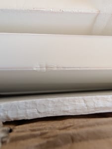 ML-Design łóżko dziecięce domek łóżko 80x160 cm naturalne, drewniane łóżko z zabezpieczeniem przed wypadnięciem stelaż listwowy i dach łóżko do zabawy wykonane z litego drewna sosnowego dla dzieci łóżko podłogowe Zdjęcie produktu od klienta nr 7