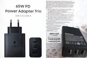 Samsung EP-T6530 Headphones, Headset, Netbook, Notebook, Smartphone, Smartwatch, Tablet Black AC Indoor Foto del cliente 2