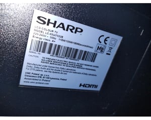 Originale Sharp TV Fernbedienung SHW/RMC/0120 Kunden-Foto 5