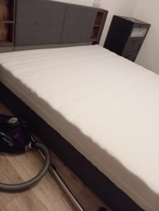 Matratze 160x200 cm orthopädisch Kaltschaum HR-Schaum Visco Memory H3 H4 ca. 24 cm Höhe atmungsaktiv Bezug waschbar für Allergiker SELECT MAX DOUBLE Kunden-Foto 1