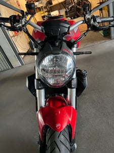 Barracuda Blinkerhalterset für Gabel 48-54 mm B-LUX Kunden-Foto 1