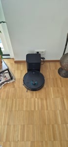 Robot aspirapolvere a secco TU20UL 8000 Pa di potenza di aspirazione, robot aspirapolvere con stazione di aspirazione 4L, 200min, rilevamento laser degli ostacoli supportato da AI Foto del cliente 8