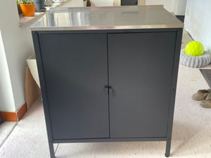 Outdoor Schrank 'Bolognano' 92x80x50 cm Schwarz, matt Kunden-Foto 1