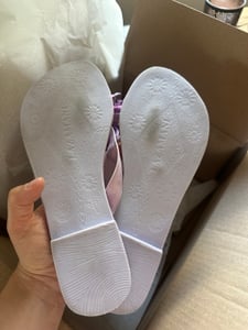 Lazamani: Scarpe da donna, sandali, colore viola, per il tempo libero Foto del cliente 1
