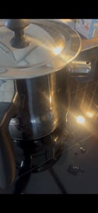1,5L Milchtopf Simmertopf Edelstahl Kochtopf Wasserbad Simmerntopf Wasserbad mit Flötenkessel Funktion Milchkochtopf Edelstahltopf Kunden-Foto 3