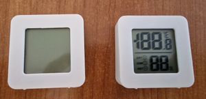 5 Stück Thermometer für Innenräume, Raumthermometer Digital Innen, LCD Intelligentes Hygrometer Kunden-Foto 16