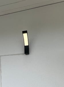 LED lampa Fasádní lampa Venkovní nástěnná lampa 10W 800lm IP54 4000K Neutrální bílá Šedá Energetická třída A++ Fotografie od zákazníka č. 1