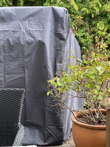Schutzhaube XXL Deluxe für Strandkörbe (155x105x170/135 cm) 2020 Kunden-Foto 1