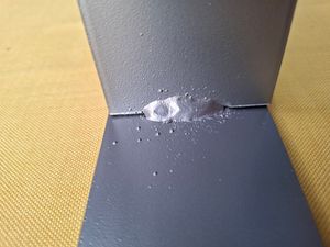 8x 141MM Pfostenanker H-Pfostenträger H-Anker Materialstärke 4.75 mm Kunden-Foto 1