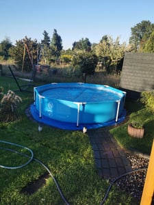 Intex Frame Pool 244x51 cm ohne Zubehör - blau 28205NP Kunden-Foto 3